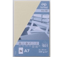 ARTOZ Visitenkarten 1001 A7 220g, chamois 5 Stck, 107136142