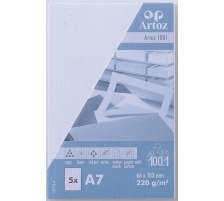 ARTOZ Visitenkarten 1001 A7 220g, weiss 5 Stck, 107136142