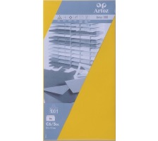 ARTOZ Couverts 1001 C6/5 220g, gelb 5 Blatt, 107294182