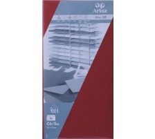 ARTOZ Couverts 1001 C6/5 100g, weinrot 5 Blatt, 107294185
