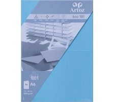 ARTOZ Karten 1001 A6 220g, azur 5 Stck, 107322263