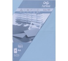 ARTOZ Karten 1001 A6 220g, blau 5 Stck, 107322264