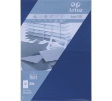 ARTOZ Karten 1001 A6 220g, blau 5 Stck, 107322264