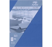 ARTOZ Karten 1001 A6 220g, blau 5 Blatt, 107322264
