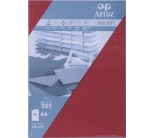 ARTOZ Karten 1001 A6 220g, weinrot 5 Blatt, 107322265