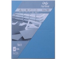 ARTOZ Karten 1001 E6 220g, blau 5 Blatt, 107372264