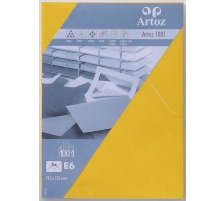 ARTOZ Enveloppes 1001 E6 100g, jaune soleil 5 pcs., 107374182