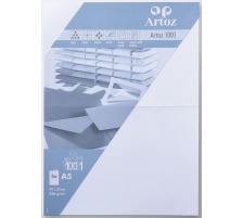 ARTOZ Karten 1001 A5 220g, weiss 5 Stck, 107392262