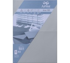 ARTOZ Karten 1001 A5 220g, grau 5 Blatt, 107392262