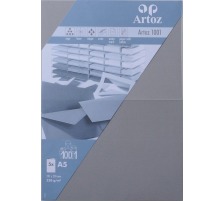 ARTOZ Karten 1001 A5 220g, graphit 5 Blatt, 107392262