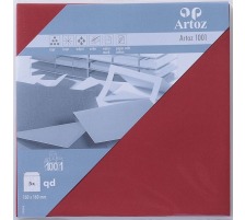 ARTOZ Couverts 1001 160x160mm 100g, weinrot 5 Stck, 107454185