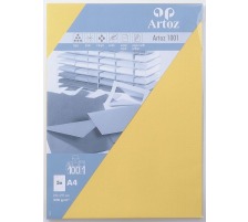 ARTOZ Karten 1001 A4 220g, gelb 5 Blatt, 107696142