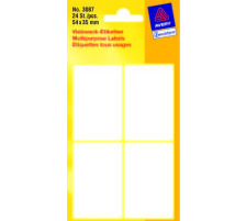 AVERY ZWECKFORM Etiquettes 5435mm blanc 24 pcs., 3087Z