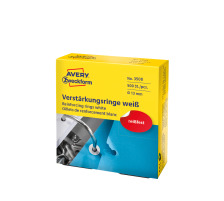 AVERY ZWECKFORM Oeillets de renforce. blanc 500 pcs., 3508