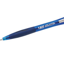 BIC Stylo bille Atlantis Soft bleu 0.4mm, 902132