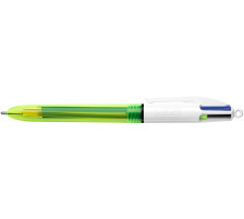 BIC Stylo  bille Fluo 4 colours blister, 933949