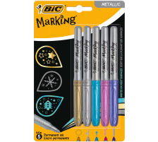 BIC Marker Metallic Ink ass. 5 pcs., 942861