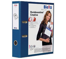 BIELLA Classeur fderal Creative 7cm marine, avec pochette A4, 103427.43