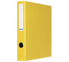 BIELLA Livre prs. Dinor-Quatro 4cm jaune, 4-anneaux A4, 126444.2