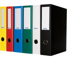 BIELLA Livre prs. Dinor-Quatro 4cm jaune, 4-anneaux A4, 126444.2