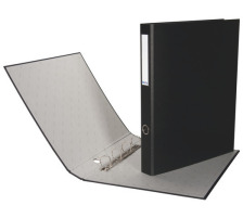 BIELLA Ringbuch Plasti-Quatro 4cm schwarz, 4-Ring, A3, 127344.02