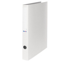 BIELLA Ringhefter Viria 25mm weiss, 2-Ring A4, 151403.01