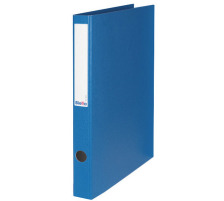 BIELLA Ringhefter Viria 25mm blau, 2-Ring A4, 151403.05