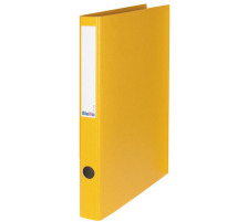 BIELLA Ringhefter Viria 25mm gelb, 2-Ring A4, 151403.20