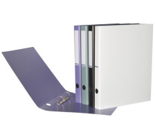 BIELLA Classeur  anneaux Viria 25mm violet, 2-anneaux A4, 151403.42
