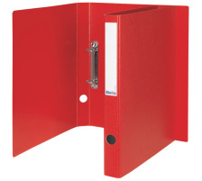 BIELLA Classeur  anneaux Viria 25mm rouge, 2-anneaux A4, 151403.45