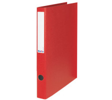 BIELLA Ringhefter Viria 25mm rot, 2-Ring A4, 151403.45