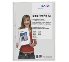 BIELLA Dossier classeur Pro-File#2 A4 transp., PP, poche 80 flls., 164402.03