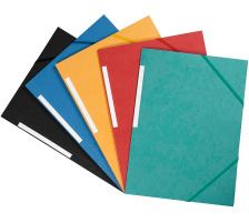 BIELLA Dossier ferm. lastique A4 noir, 590gm2 220 flls., 178400.02