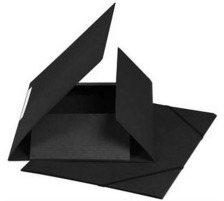 BIELLA Dossier ferm. lastique A4 noir, 590gm2 220 flls., 178400.02