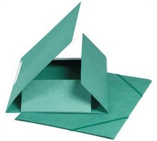BIELLA Dossier ferm. lastique A4 vert, 590gm2 220 flls., 178400.3