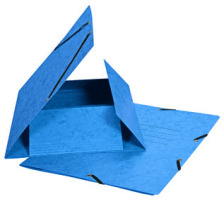 BIELLA Dossier ferm. lastique A4 bleu, 355gm2 200 flls., 178401.05