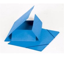 BIELLA Dossier ferm. lastique A4 bleu clair, 355gm2 200 flls., 178401.06