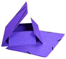 BIELLA Dossier ferm. lastique A4 violet, 355gm2 200 flls., 178401.42