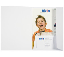 BIELLA Dossiers d'offre Pearl A5 blanc, 18650001