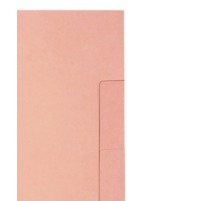 BIELLA Rpert. carton brun claire A4 5 pcs., en blanc, 4 trous, 196405