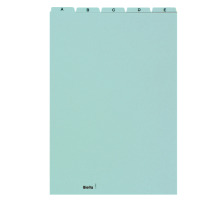 BIELLA Cartes-quides A4 bleu A-Z, 21442605