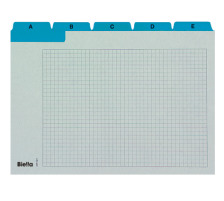 BIELLA Cartes-quides A5 bleu A-Z, 21952505