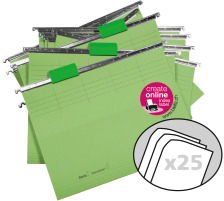 BIELLA Dossier suspendu Set A4 vert clair 25 pcs., 271255.31