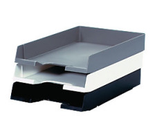 BIELLA Corbeille  courrier A4/C4 blanc, 305400.01