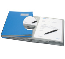 BIELLA Signataire A4 bleu, Repert. 1-20 240x340mm, 341420.05