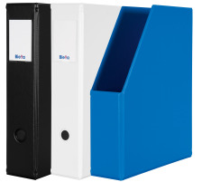 BIELLA Bote classement Info-Box A4 noir 75x320x255mm, 359400.02