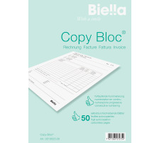 BIELLA Facture COPY-BLOC A/F A5 autocopiante 50x2 feuilles, 513525