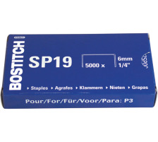 BOSTITCH Agrafes SP19 1/4 6mm 5000 pices, SP1906Z