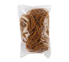 BROLINE Elastiques 40mmx1,3mm brun 100g, 155216