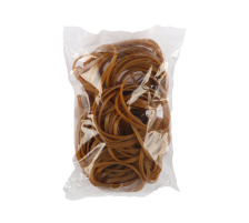 BROLINE Elastiques 50mmx3,0mm brun 100g, 155232